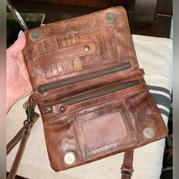 Bed Stu Brown Leather Crossbody Bag - Picture 6 of 13